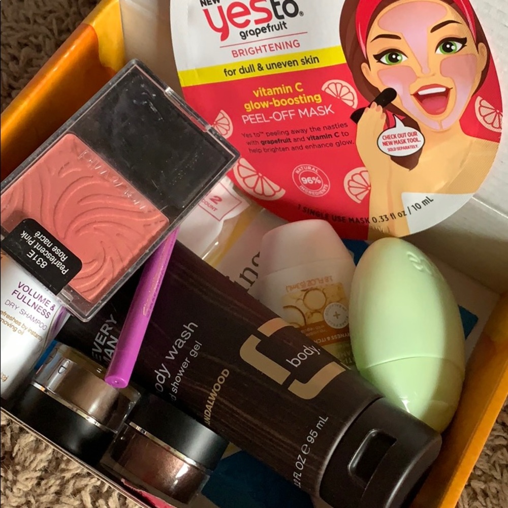 Makeup, skin care, and hair care mystery box!